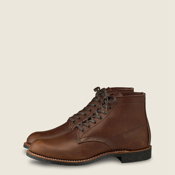 Red Wing Heritage Bot Erkek - Merchant - 6-Inch Harness Deri Steel Toe - Kahverengi - 59KTACWYF